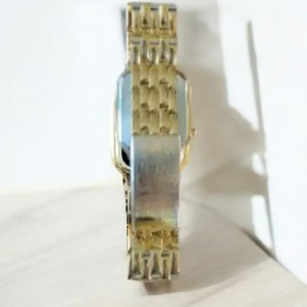 Gruen Men's Vintage Diamond Gold Cocktail Watch‎ Serial Number 243 - Y481